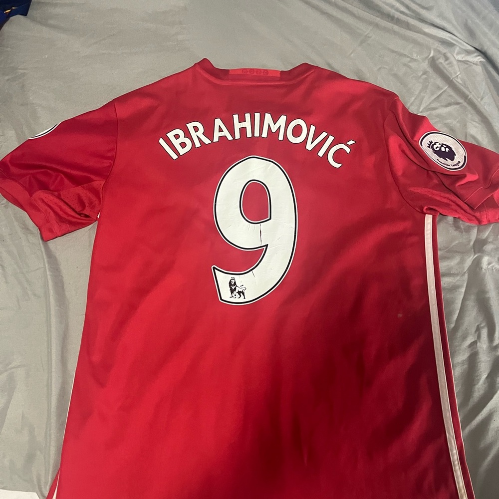 Zlatan Ibrahimovic Manchester United adidas jersey